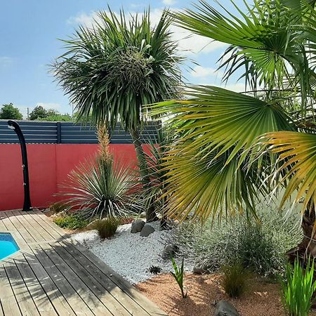 Studio Independant Chez L'Habitant Avec Piscine Et Cuisine Exterieures 라로셸 외부 사진