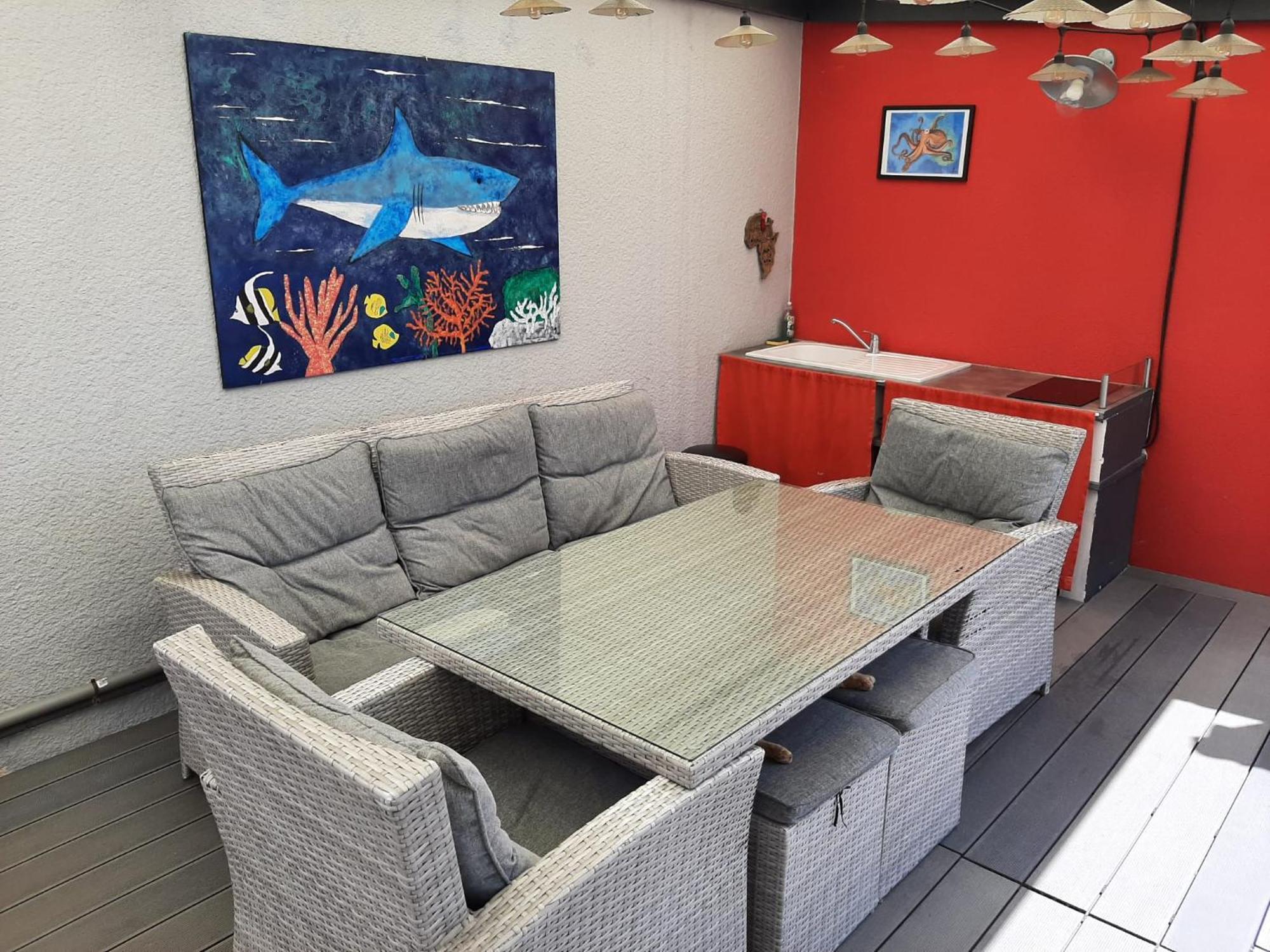 Studio Independant Chez L'Habitant Avec Piscine Et Cuisine Exterieures 라로셸 외부 사진