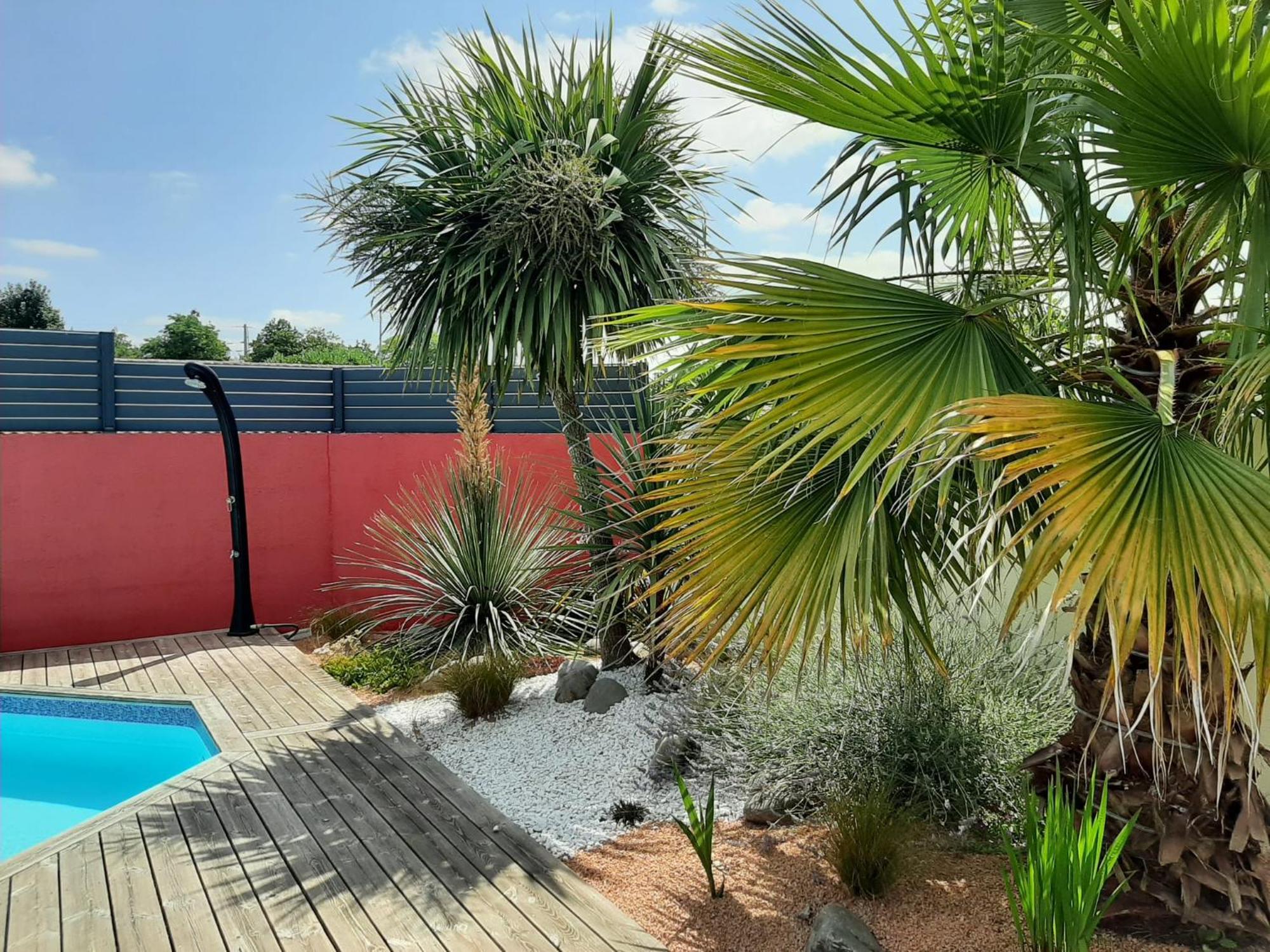 Studio Independant Chez L'Habitant Avec Piscine Et Cuisine Exterieures 라로셸 외부 사진