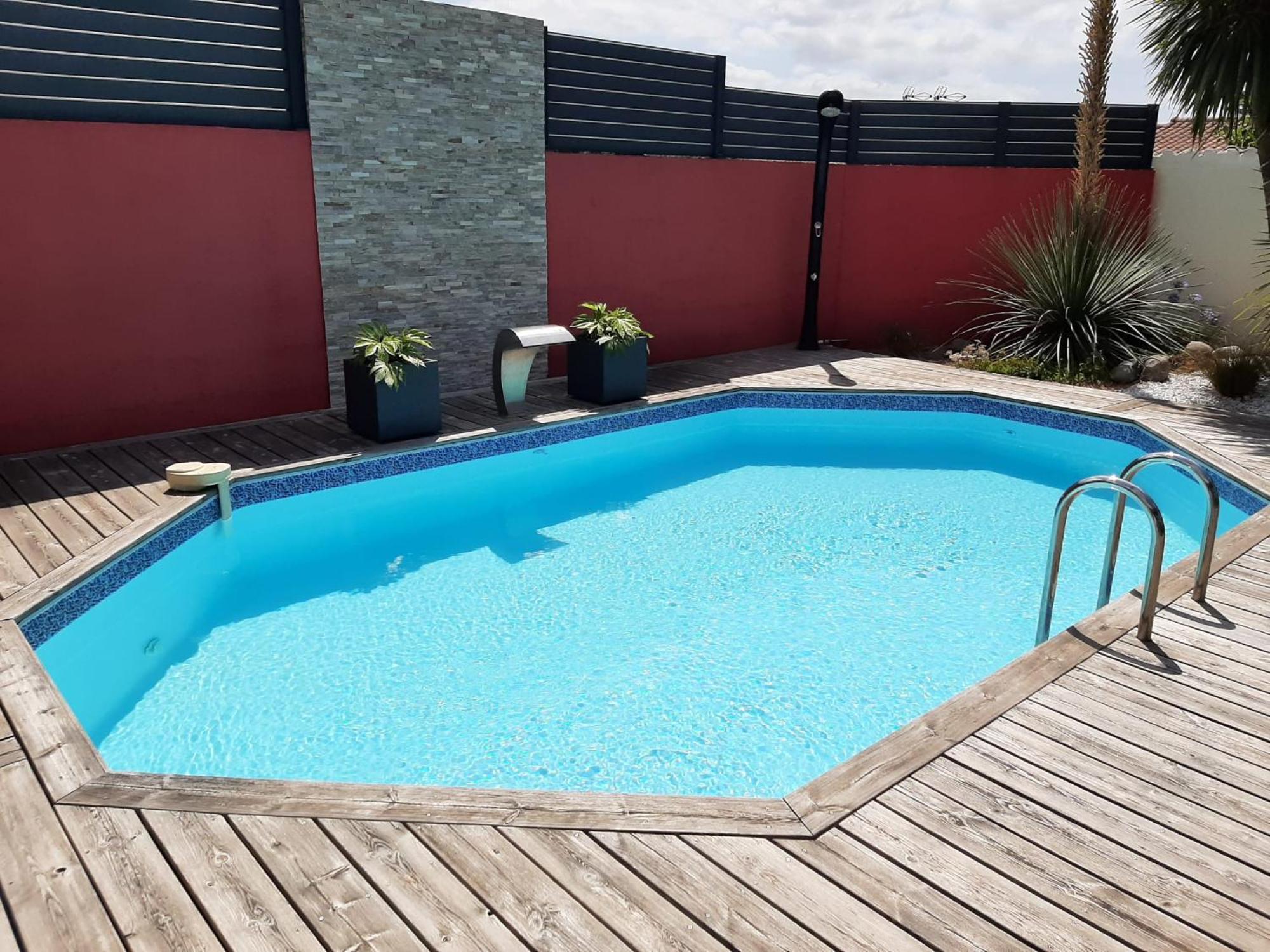 Studio Independant Chez L'Habitant Avec Piscine Et Cuisine Exterieures 라로셸 외부 사진